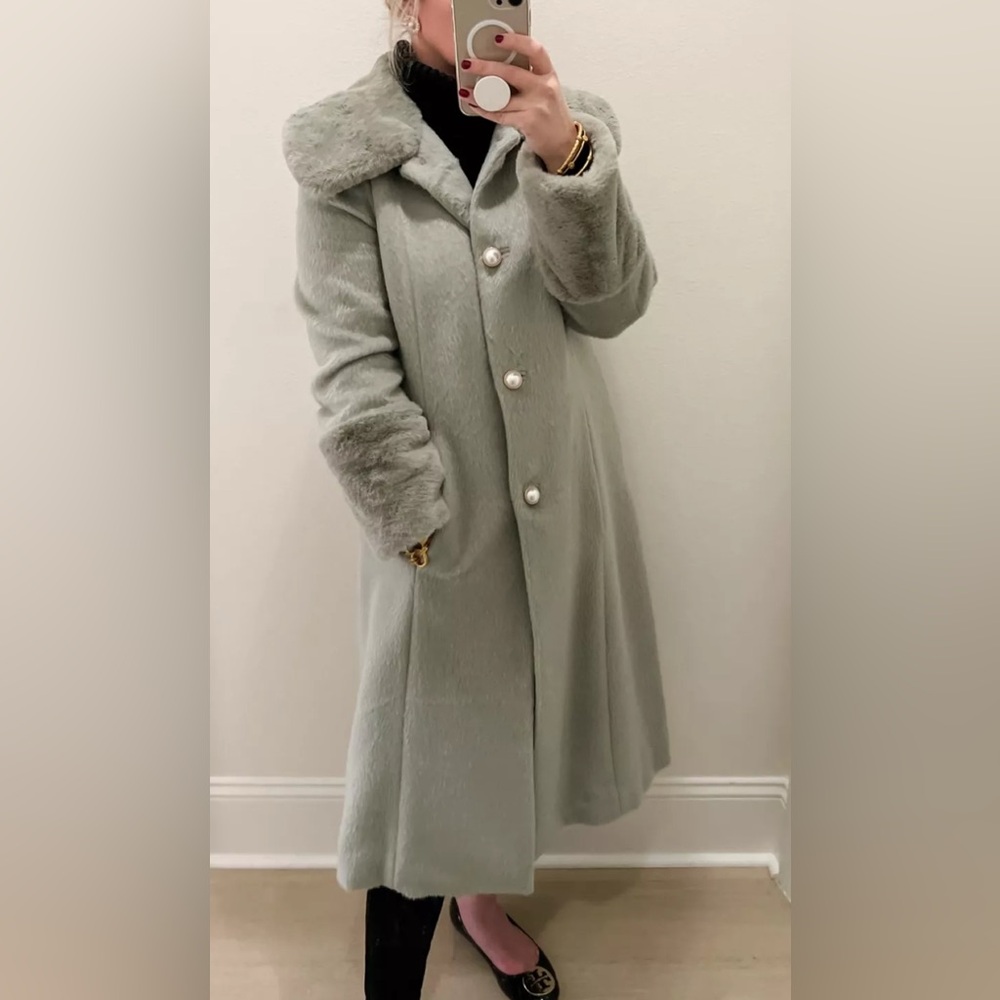 NWT Antonio Melani x Nicola Bathie Vivienne Coat - Picture 4 of 13